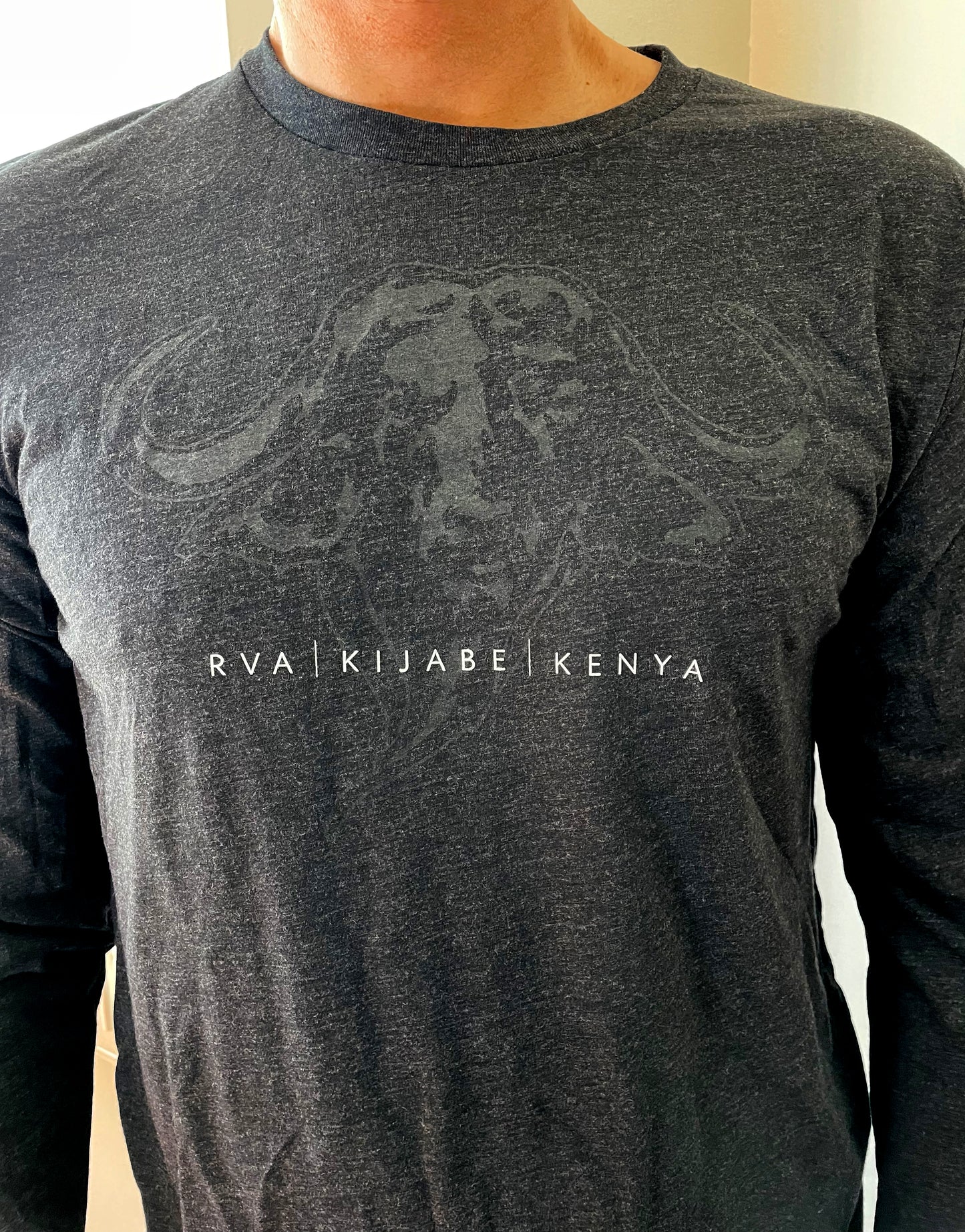 RVA ghost buffalo L/S tee